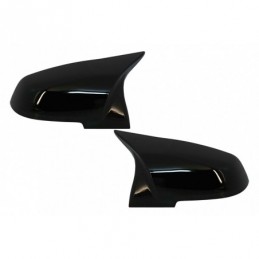 Mirror Covers suitable for BMW 1/2/3/4 Series F20 F21 F22 F23 F30 F31 F32 F33 F36 Glossy Black, Nouveaux produits kitt