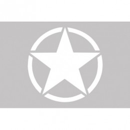 Sticker Star Universal suitable for Jeep Wrangler JK Truck or Other Cars White, Jeep
