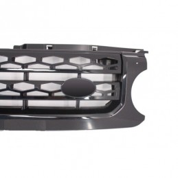 Central Grille suitable for Land Range Rover Discovery IV (2010-up) Autobiography Design All Black, Land Rover