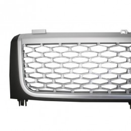 Central Grille suitable for Land Range Rover Vogue III L322 (2002-2005) Grey-Silver Autobiography Supercharged Edition, Land Rov