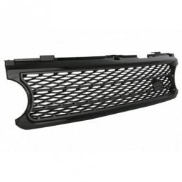 Central Grille suitable for Land Range Rover Vogue III L322 (2006-2009) Black Grey Autobiography Supercharged Edition, Land Rove