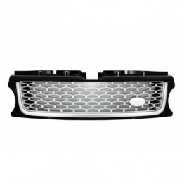 Calandre avant and Side Vents Assembly Land Rover Range Rover Sport Facelift (2009-2013) L320 Autobiography Look Black Silver Ed