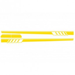 Side Decals Sticker Vinyl Matte Yellow suitable for MERCEDES C-Class C205 Coupe A205 Cabriolet (2014-up), W205