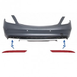 tuning Rear Bumper Reflector suitable for MERCEDES Benz W222 S-Class GLE W166 C292 GLC 63 X253 C217