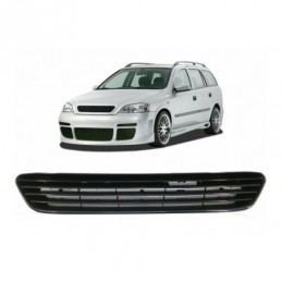 Badgeless Front Grill Central Grille suitable for OPEL Astra G (1998-2005), GO01, KITT Neotuning.com