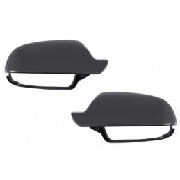 Mirror Covers suitable for AUDI A4 B8 Facelift (2012-2015), AUDI A5 8T Facelift (2012-2016) Real Carbon Fiber, Nouveaux produits