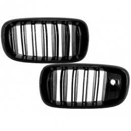 tuning Central Grilles Kidney suitable for BMW X5 X6 F15 F16 (2014-up) X5M X6M Double Stripe Design
