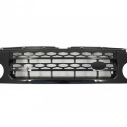 Central Grille  suitable for Land ROVER Range Rover Discovery III (2004-2009) Autobiography Design All Black, Land Rover