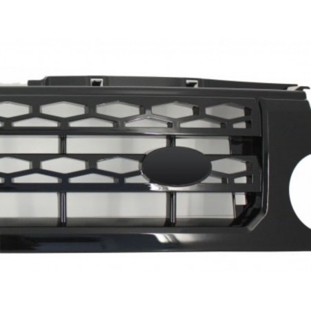 Central Grille suitable for Land ROVER Range Rover Discovery III (2004-2009) Autobiography Design All Black, Land Rover