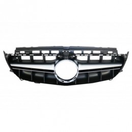 tuning Central Grille Suitable for Mercedes E-Class W213 S213 C238 A238 (2016+) Chrome Black E63