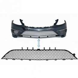 tuning Front Bumper Central Lower Grille suitable for MERCEDES Benz S-Class W222 S63 Design Piano