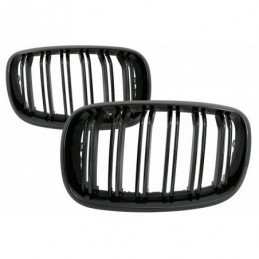tuning Front Grilles Kidney suitable for BMW X5/X6 E70/E71 (2007-2014) Double Stripe M Design Piano