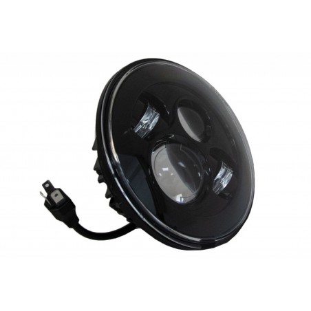 7 Inch CREE LED Headlights suitable for Jeep Wrangler JK TJ LJ Land ROVER Defender Mercedes W463 Black, ECLAIRAGE AUTO