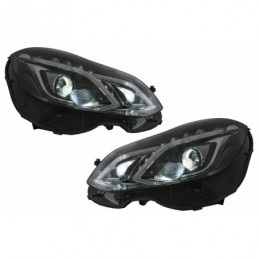 LED Xenon Headlights suitable for Mercedes E-Class W212 Facelift (2013-2016) Upgrade Type, Eclairage Mercedes