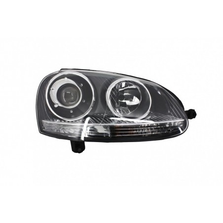 Xenon Look Headlights suitable for VW Golf 5 V Mk5 (2003-2007) Jetta (2005-2010) GTI R32 Chrome Edition, Golf 5