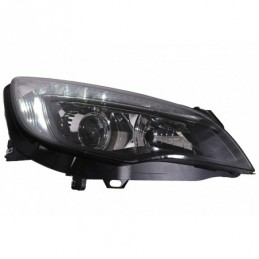 LED DRL Headlights suitable for Opel Astra J (2010-2012) Black Plug&Play, Eclairage Opel