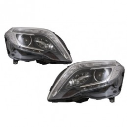 tuning LED DRL Headlights suitable for Mercedes GLK X204 (2013-2015) Facelift Design