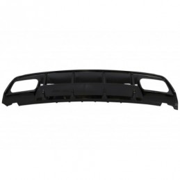 Valance Rear Diffuser Black Edition suitable for MERCEDES A-Class W176 Facelift (2012-2018) A45 Design, Classe A W176