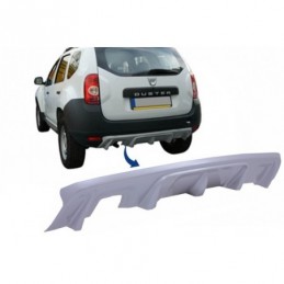 tuning Rear Bumper Skid Plate Protection suitable for DACIA Duster 4x4 / 4x2 (2010-2017)
