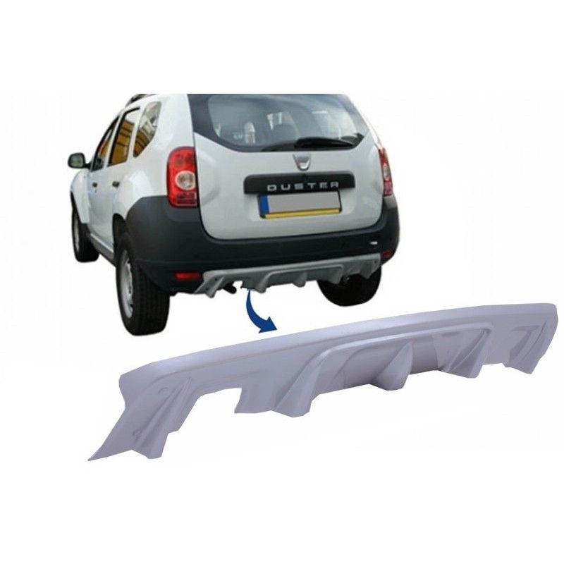 Rear Bumper Skid Plate Protection suitable for DACIA Duster 4x4 / 4x2 (2010-2017), Dacia