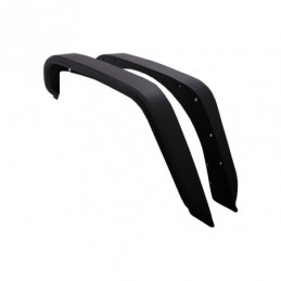Rear Crusher Tube Flat Steel Fender Flares suitable for JEEP Wrangler / Rubicon JK (2007-2017), Jeep