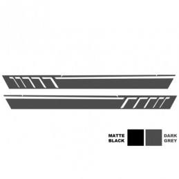 Side Decals Sticker Vinyl Dark Grey suitable for MERCEDES G-class W463 (1989-2017), Classe G W463