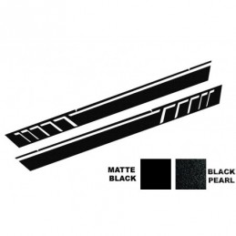 Side Decals Sticker Vinyl Black suitable for MERCEDES G-class W463 (1989-2017) Black Pearl A-Design, Classe G W463