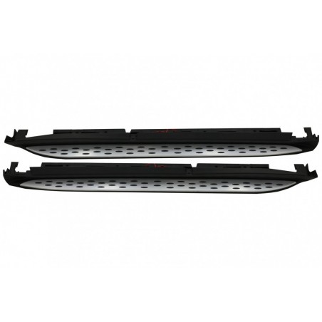 Running Boards suitable for Mercedes GL-Class X166 (2012-2015) GLS-Class Facelift (2016-2018) Side Steps with LED Courtesy Light