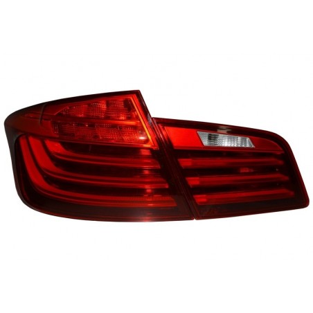 LED Taillights M Performance suitable for BMW 5 Series F10 (2011-2017) Red Clear LCI Design, Eclairage Bmw