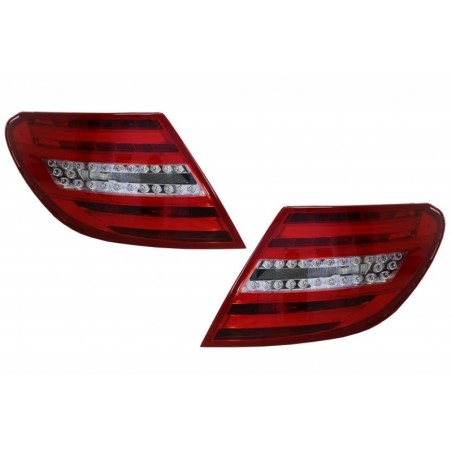 LED Taillights suitable for MERCEDES C-Class W204 (2007-2012) Facelift Design, Eclairage Mercedes