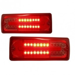 LED Taillights suitable for MERCEDES G-class W463 (1989-2015) Red Smoke, Eclairage Mercedes