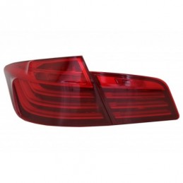 LED Taillights M Performance suitable for BMW 5 Series F10 (2011-2017) RED LCI Design, Eclairage Bmw