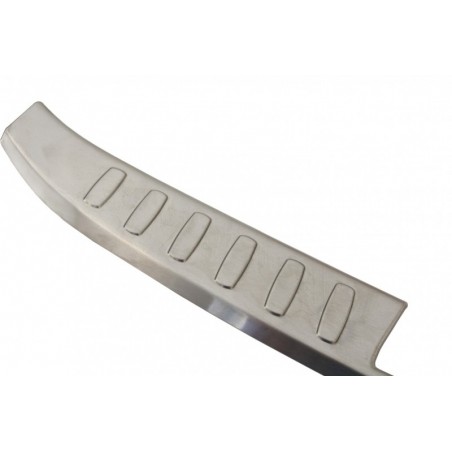Rear Bumper Protector Sill Plate INNER Foot Plate Aluminum Cover suitable for BMW X1 E84 LCI (2012-2014), X1 E84