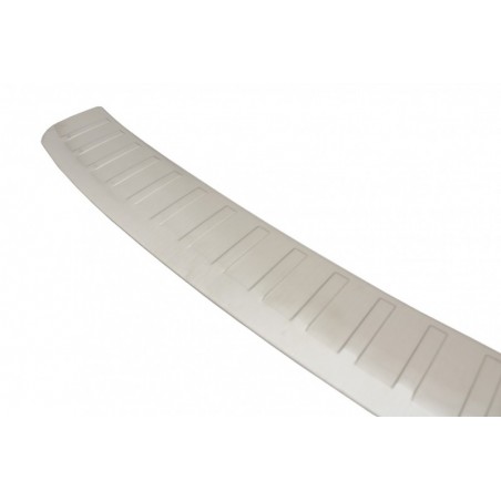 Rear Bumper Protector Sill Plate Foot Plate Aluminum Cover suitable for SUBARU Forester (2013+), Subaru