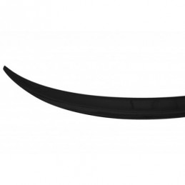 Trunk Boot Spoiler suitable for BMW X6 F16 (2015-Up) Sport Performance Design Piano Black, X6 F16