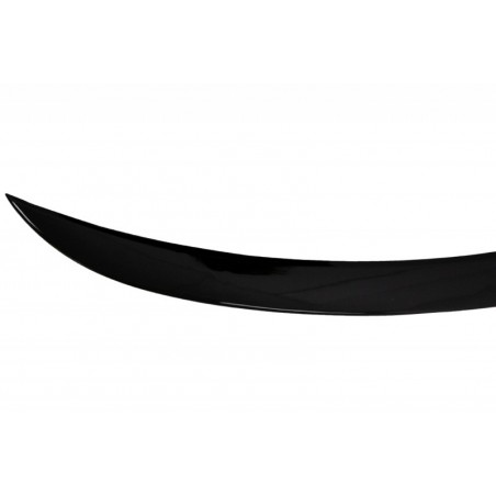 Trunk Boot Spoiler suitable for MERCEDES GLC C253 Coupe (2015-Up) A-Design Piano Black, MERCEDES