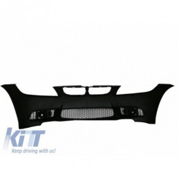 Body Kit suitable for BMW 3er E90 (2004-2008) (Non LCI) M3 Design Front/Rear Bumper without Fog Lamps and Side Skirts, Nouveaux 
