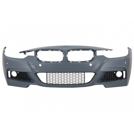 Complete Body Kit with Front Spoiler Splitter and Diffuser suitable for BMW 3 Series F30 (2011-2019) M-Performance Design Carbon