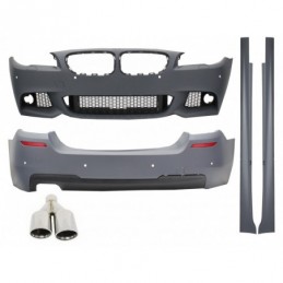 Complete Body Kit suitable for BMW F10 5 Series (2011-up) M-Technik Design With Exhaust Muffler M-Power, Nouveaux produits kitt