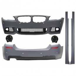 Complete Body Kit suitable for BMW F10 5 Series (2011-2014) M-Technik Design With Fog Light Projectors Smoke, Nouveaux produits 