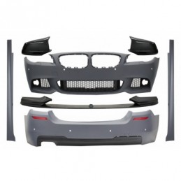 Complete Body Kit with Spoiler Lip and Mirror Covers suitable for BMW 5 Series F10 Non LCI (2011-2014) M Design Carbon, Nouveaux