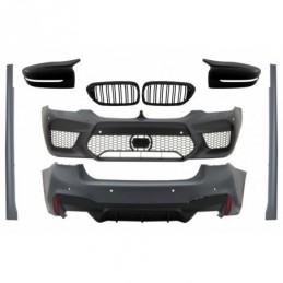 Complete Body Kit with Mirror Covers and Grilles Piano Black suitable for BMW 5 Series G30 (2017-up) M5 Design, Nouveaux produit