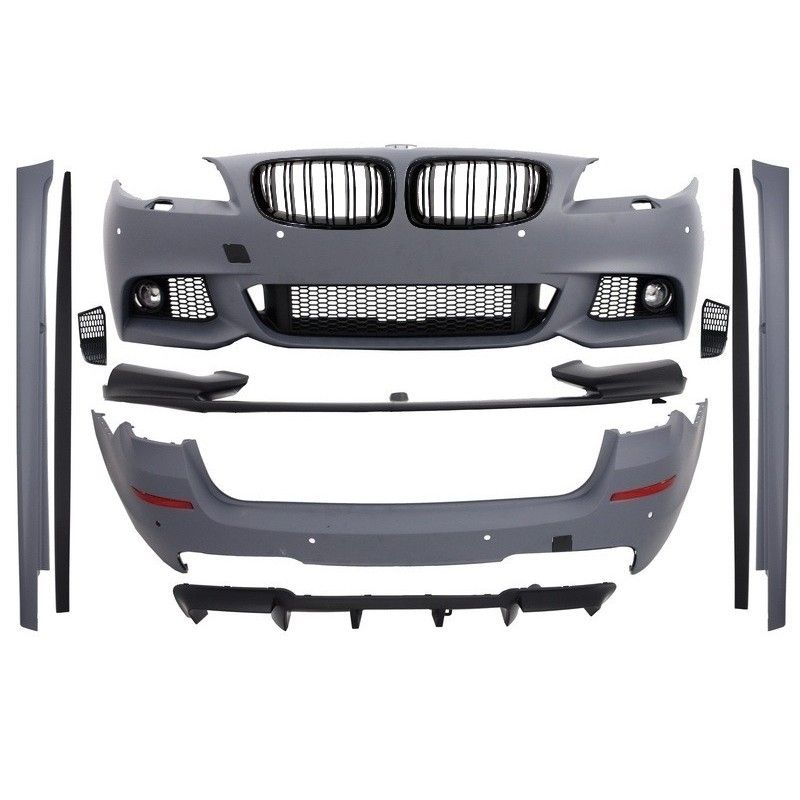 Body Kit with Central Grilles Piano Black suitable for BMW F11 5 Series Touring 2011-2013 M-Performance Design, Nouveaux produit