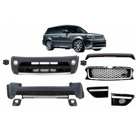 Body Kit suitable for Land Range Rover Sport L320 Facelift (2009-2013) Autobiography Design Black Grille Edition, Nouveaux produ