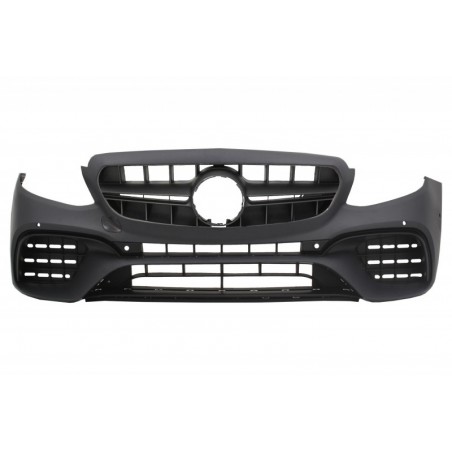 Front Bumper with Rear Diffuser and Exhaust Muffler Tips suitable for Mercedes E-Class W213 (2016-up) E63 Design, Nouveaux produ