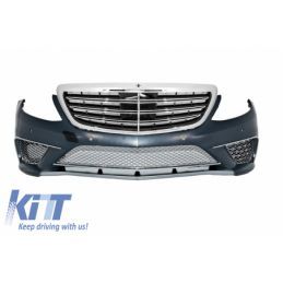 Complete Body Kit with Exhaust Tips suitable for MERCEDES Benz W222 S-Class (2013-06.2017) S65 Design LWB, Nouveaux produits kit