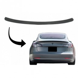 Trunk Spoiler suitable for Tesla Model 3 (2017-up) Real Carbon, Nouveaux produits kitt