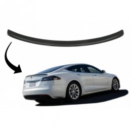 Trunk Spoiler suitable for Tesla Model S (2012-up) Real Carbon, Nouveaux produits kitt