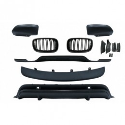 Aerodynamic Body Kit with Front Grilles Kidney suitable for BMW X5 E70 LCI (2011-2014) Double Stripe M Design, Nouveaux produits