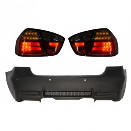 Rear Bumper M3 Design with PDC LED Taillights Red/Smoke suitable for BMW 3 Series E90 2005-2008, Nouveaux produits kitt